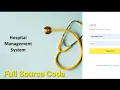 Complete Hospital Management System in PHP MySQL with Source Code
