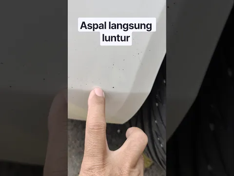 Cara menghilangkan aspal di body mobil,Aman dan tidak merusak cat