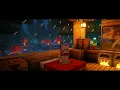 it can wait, you should sleep... (minecraft music w/ rain & fireplace)
