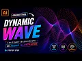 How to Create a Dynamic Wave Abstract Background in Adobe Illustrator
