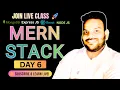 FREE LIVE MERN Stack Course Learn Full Stack Development with Projects DOM Methods