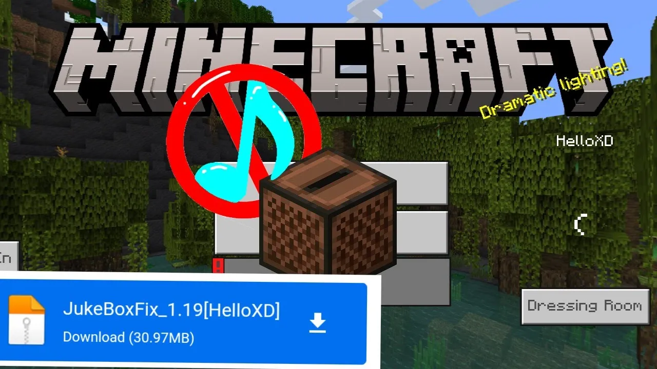 How to fix Minecraft jukebox no sound Minecraft pe 1.19+