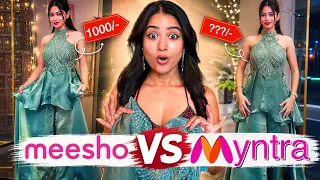I Bought SAME Rakhi Outfits on MYNTRA & MEESHO 😱 | Is it a SCAM??
