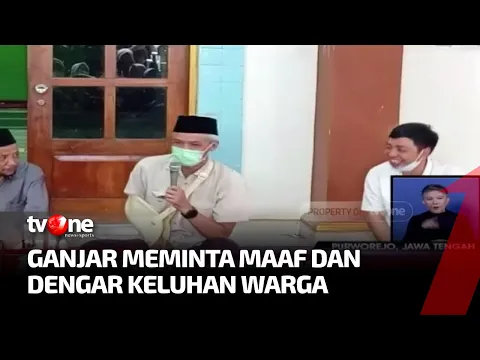 Kembali Datangi Desa Wadas, Ganjar Berdialog dengan Warga | Kabar Pagi tvOne