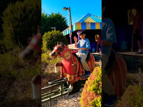 Super Cute Rider 🙈🙈 #trending #themepark #coasterculture #kids #amusementpark
