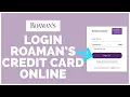 How To Login Roaman s Credit Card Online 2022 Roaman s Credit Card Signin