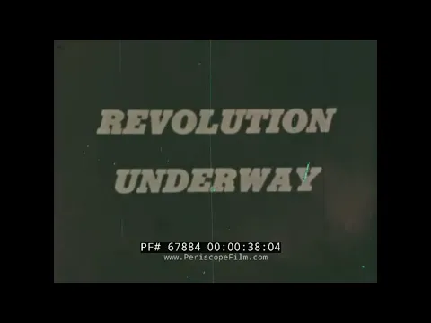 " REVOLUTION UNDERWAY "  1960s ANTI-COMMUNIST, ANTI-SUBVERSION, ANTI-BLACK POWER PROPAGANDA 67884
