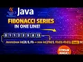 Fibonacci Series in One Line Using Java Streams No Loop Needed