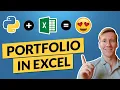 Build a Dividend Portfolio Tracker in Excel by using Python Free Template