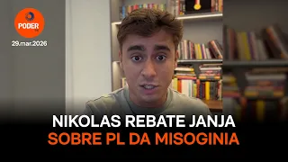 Nikolas rebate Janja sobre PL da Misoginia