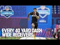 Every Wide Receiver s 40 Yard Dash