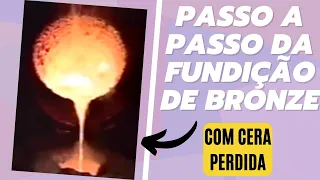 [PASSO A PASSO] Como fazer uma fundição de bronze com cera perdida