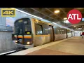 Download Lagu MARTA Train Red Line, Downtown Atlanta/Buckhead to Atlanta International Airport ATL, 4K Train Ride