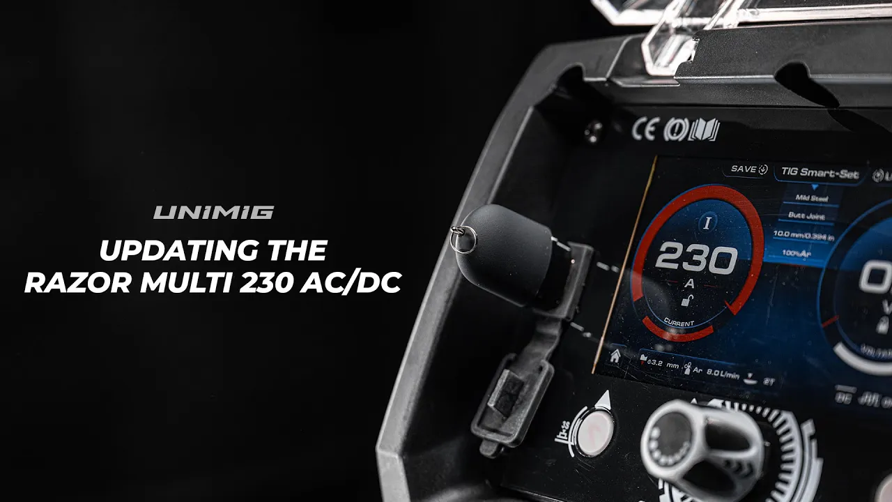 RAZOR MULTI 230 AC/DC: USB & Micro SD Card Update - YouTube thumbnail