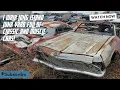 I walk a Long Island Junk Yard full of Muscle Classic cars Mopars Fords GMs even foreign cars
