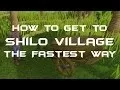 Tutorial Fastest Way To Shilo Village Runescape 2007