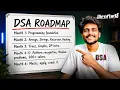 DSA Roadmap for Placements 2026 Complete 6-Month Plan Month 1 to Month 6 Beginner to Advanced