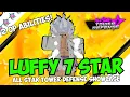 New Luffy 7 Star Has INSANE DAMAGE NEW OP ABILITY ASTD Showcase