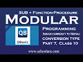 SEE Computer science Modular Programming in QBASIC SUB and FUNCTION Part 7 Class 10