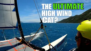 Making the most stable catamaran for high winds