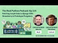 Fetching Graph Data in Django With Strawberry Prototype Purgatory Real Python Podcast