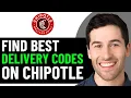 HOW TO GET BEST CHIPOTLE DELIVERY PROMO CODES IN 2026 FULL GUIDE