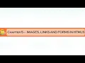 Images Links and Forms in html5