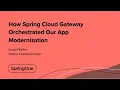 How Spring Cloud Gateway Orchestrated Our App Modernization