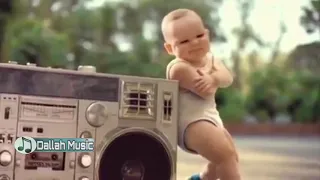 سكر محلي محطوط على كريمه  اهضم أطفال في العالم دندنها