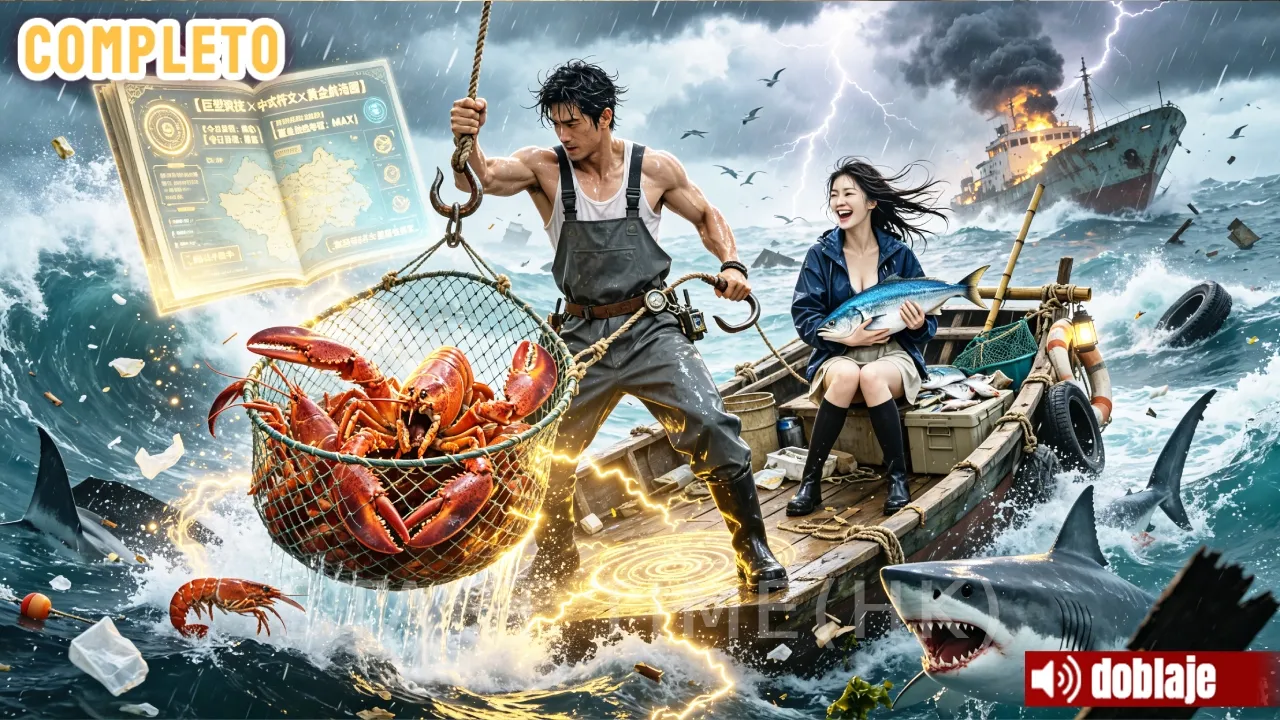 Everyone mocked his broken boat, he cast his net and pulled up Australian lobsters. He got rich! poster