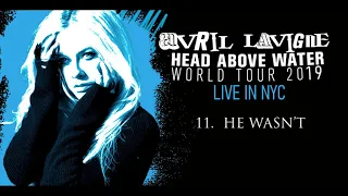 avril lavigne he wasnt head above water tour live in nyc 2019