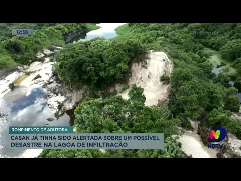 Casan já tinha sido alertada sobre um possível desastre na Lagoa de Infiltração