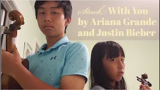 Download Ariana Grande and Justin Bieber | Stuck With You | Violin Cover | Duet with my sister MP3
