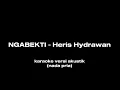 Download Lagu NGABEKTI - Heris hydrawan | karaoke akustik ( nada pria )