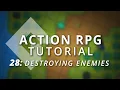 GameMaker Studio 2 Action RPG Tutorial Episode 28 Destroying Enemies