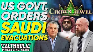 WWE Crown Jewel Latest Amid Evacuations From Saudi Arabia | New Level AEW Contract Details Revealed