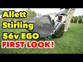 Allett Stirling 56v EGO Powered Reel Mower FIRST LOOK