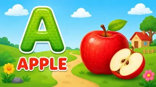 A to Z Alphabet learning | A for Apple B for Boll | ABCD KIDS LEARNING