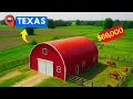10 DIRT-CHEAP Barndominiums for Sale in Texas FREE Land
