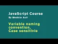 -2 2 Variable naming convention JavaScript course 2021 JavaScript bangla tutorial 2021
