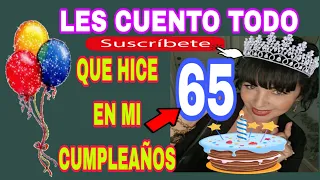 LES CUENTO TODO LO QUE HICE EN MI CUMPLEAN̈OS HOY OCTUBRE 25 DEL 2026 #happybirthday #CUMPLEAN̈OS
