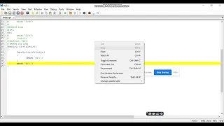 Nested for loop in perl