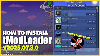 Download and Install tModLoader v2025 07 3 0 for Non-Steam Terraria 1 4 4 9 V4