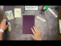 Stamp with Jini THOUGHTFUL WISHES SPANNER PANEL CARD by Jini Merck