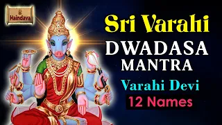 sri varahi dwadasha namavali powerful 12 names of varahi devi for protection u0026 victory