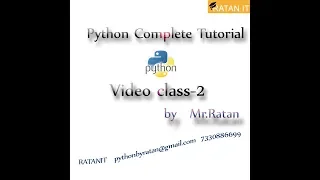 Python Tutorial Class-2 Different ways to Run python Code By Ratan sir
