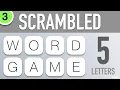Scrambled Word Games Vol 3 - Guess the Word Game 5 Letter Words