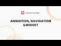 Impressive Text Slider Animation navigation widget