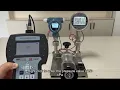 The AILEIKE HART475 Communicator calibrate the pressure transmitter