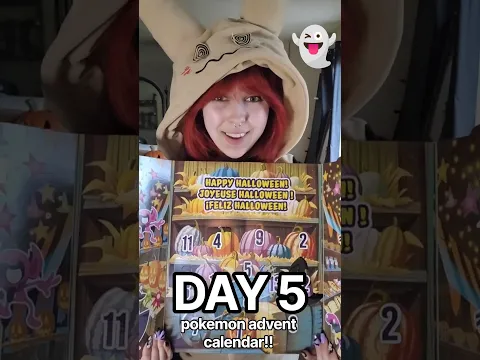 DAY 5 Pokemon Halloween Advent Calendar Countdown!! π | #pokemon #tcg #halloween